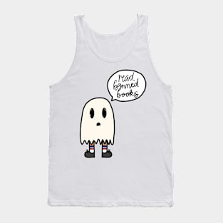 Read Banned Books ghost Tank Top